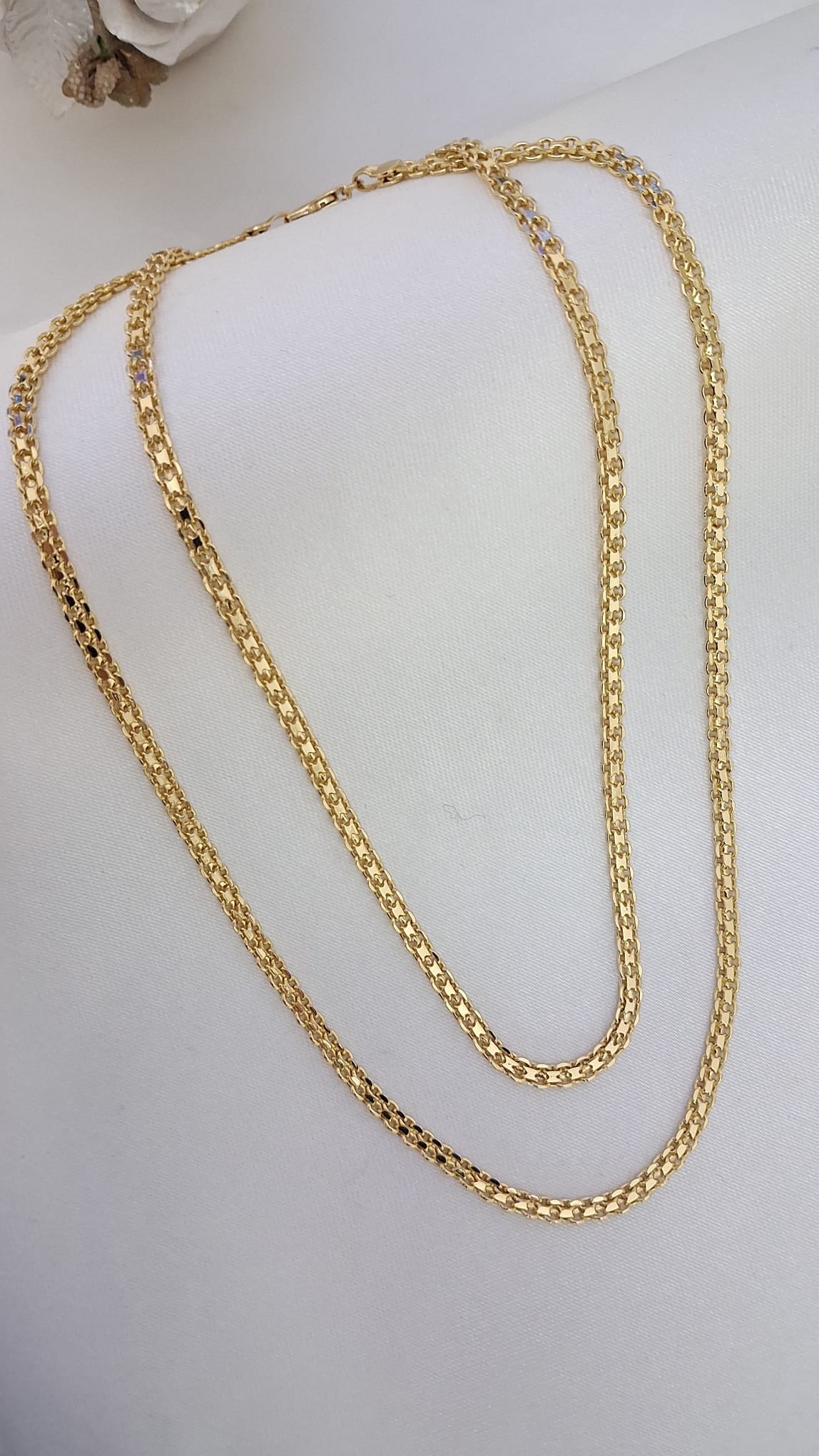 XUPING Kolye - Köşeli Zincirli